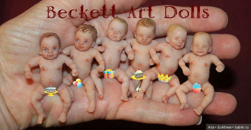 Мини малыши от американского мастера Kellie Beckett (фото 10)