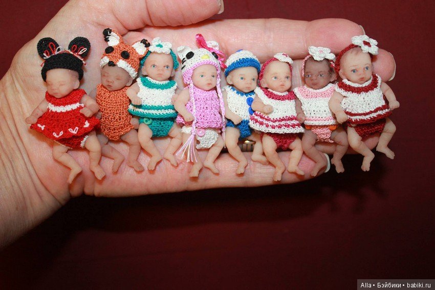 Мини малыши от американского мастера Kellie Beckett (фото 9)