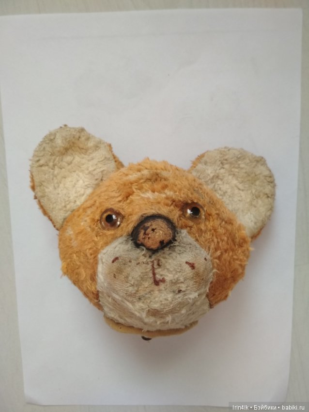Плюшевый Рыжик из СССР с выкройкой (фото 5)