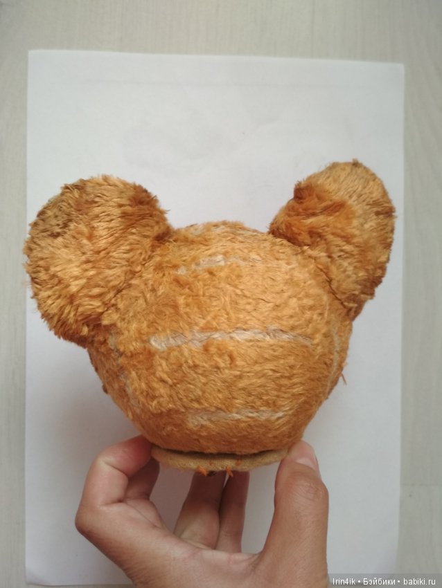 Плюшевый Рыжик из СССР с выкройкой (фото 7)