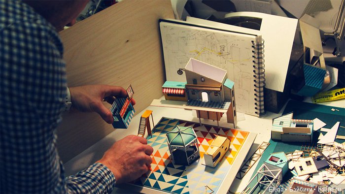 Потрясающе красивый город из бумаги в новой видеоигре (фото 5)