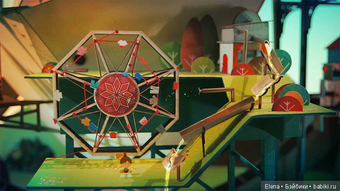 Потрясающе красивый город из бумаги в новой видеоигре (фото 4)