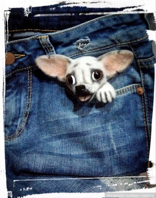 Чихоброшечка — Валяные игрушки из шерсти: сухое валяние (фото 5)