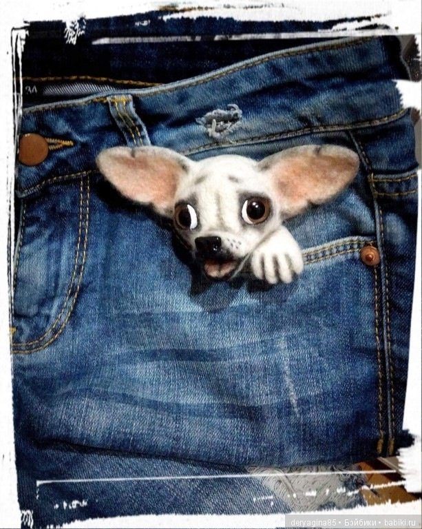 Чихоброшечка — Валяные игрушки из шерсти: сухое валяние (фото 3)