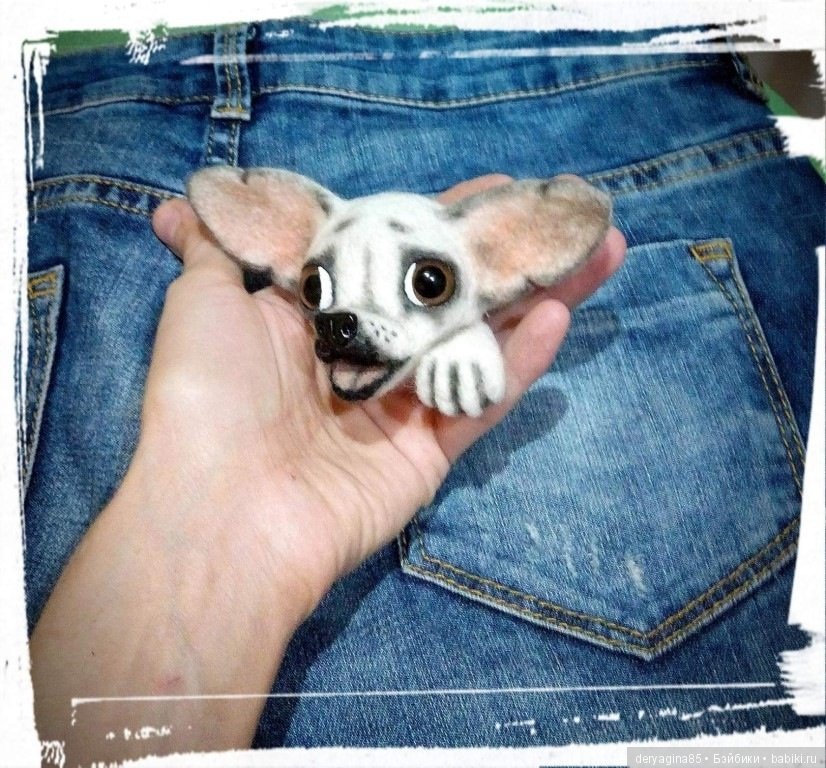 Чихоброшечка — Валяные игрушки из шерсти: сухое валяние (фото 4)