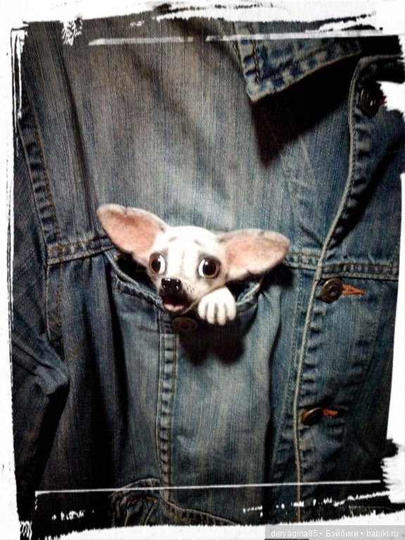 Чихоброшечка — Валяные игрушки из шерсти: сухое валяние (фото 8)