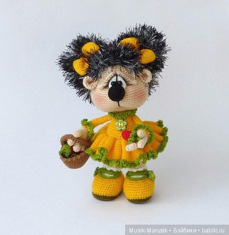 Прелестные вязаные игрушки от Елены Химинченко (фото 8)