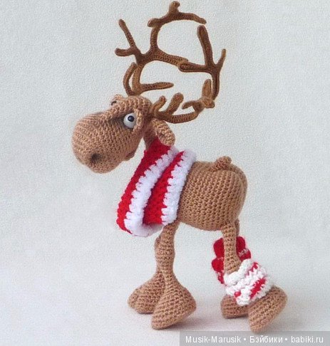 Прелестные вязаные игрушки от Елены Химинченко