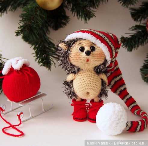 Прелестные вязаные игрушки от Елены Химинченко