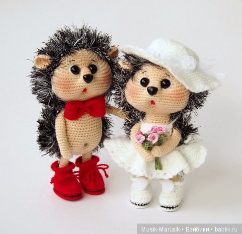 Прелестные вязаные игрушки от Елены Химинченко (фото 2)