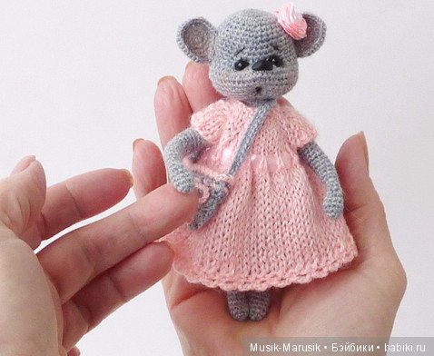 Прелестные вязаные игрушки от Елены Химинченко (фото 5)