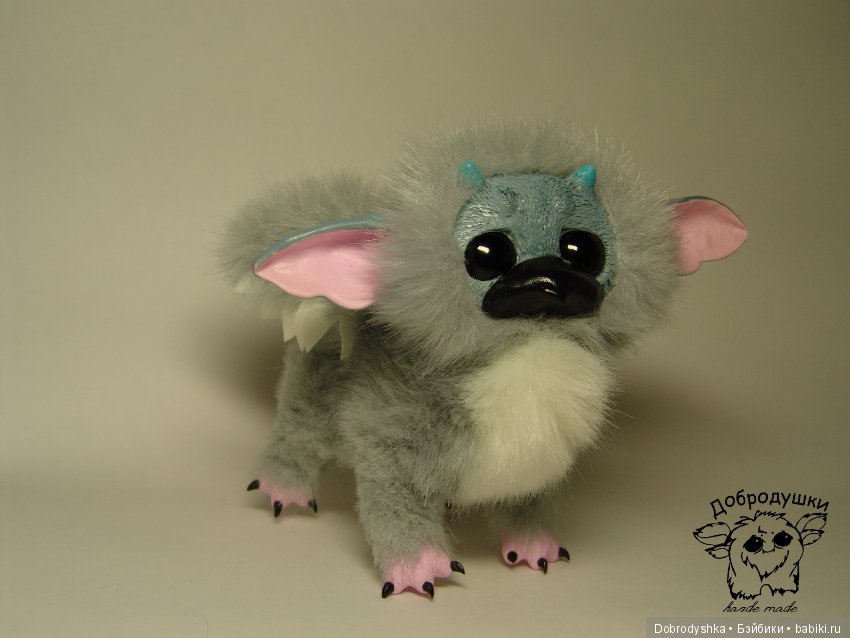 Трико. Малыш — Игрушки в смешанной технике (мех и глина): Арт (фото 7)