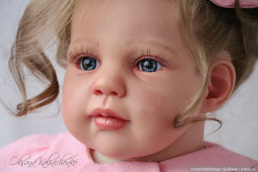 Милая и нежная Герда. Кукла реборн Оксаны Калиниченко