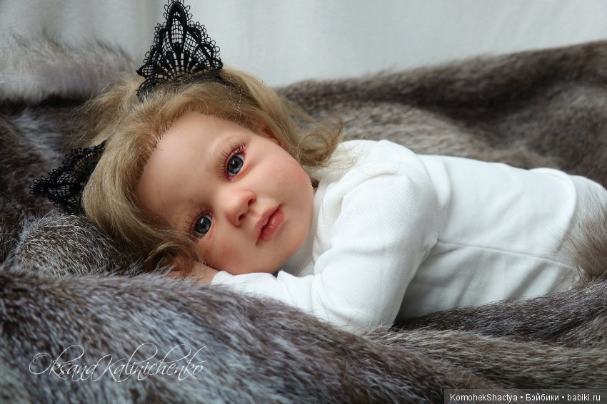 Милая и нежная Герда. Кукла реборн Оксаны Калиниченко