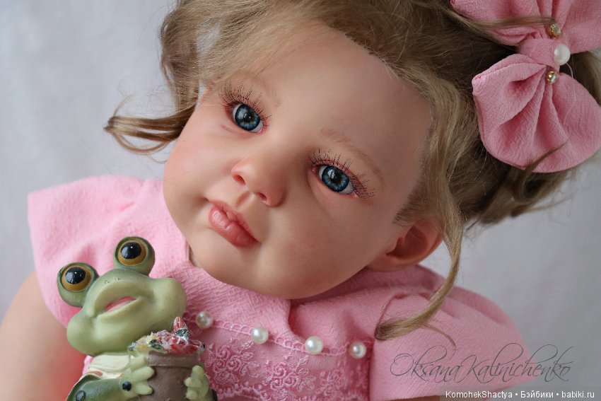 Милая и нежная Герда. Кукла реборн Оксаны Калиниченко (фото 4)