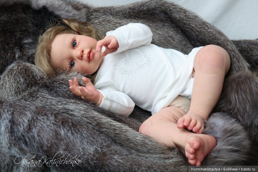 Милая и нежная Герда. Кукла реборн Оксаны Калиниченко