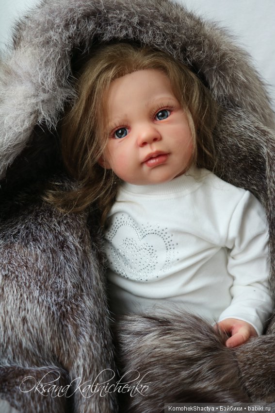 Милая и нежная Герда. Кукла реборн Оксаны Калиниченко