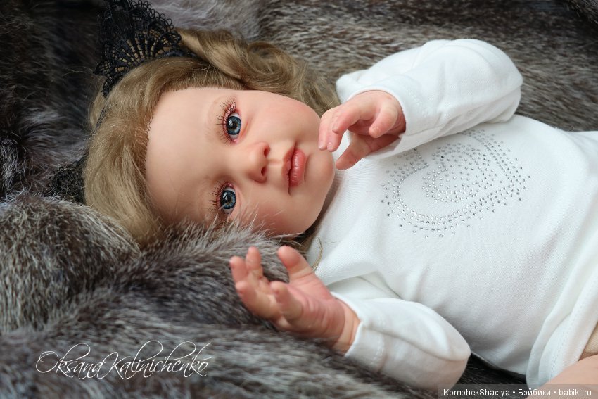 Милая и нежная Герда. Кукла реборн Оксаны Калиниченко