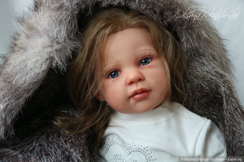 Милая и нежная Герда. Кукла реборн Оксаны Калиниченко