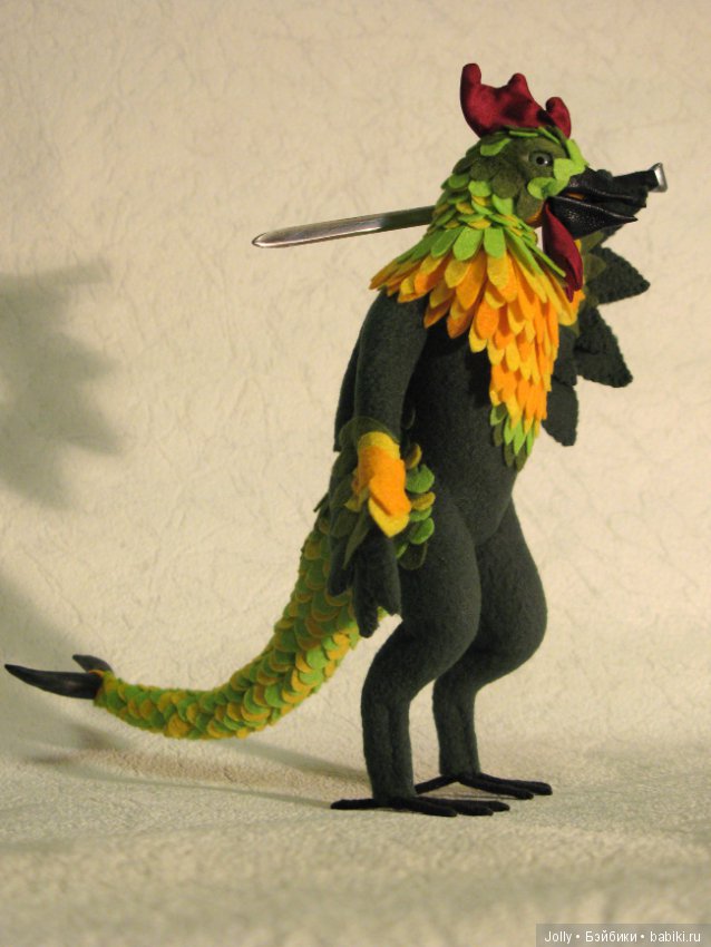 Василиск — Авторские текстильные куклы: Вальдорфские (фото 3)