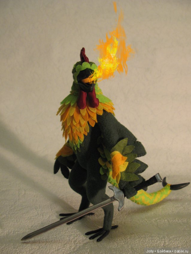 Василиск — Авторские текстильные куклы: Вальдорфские (фото 10)