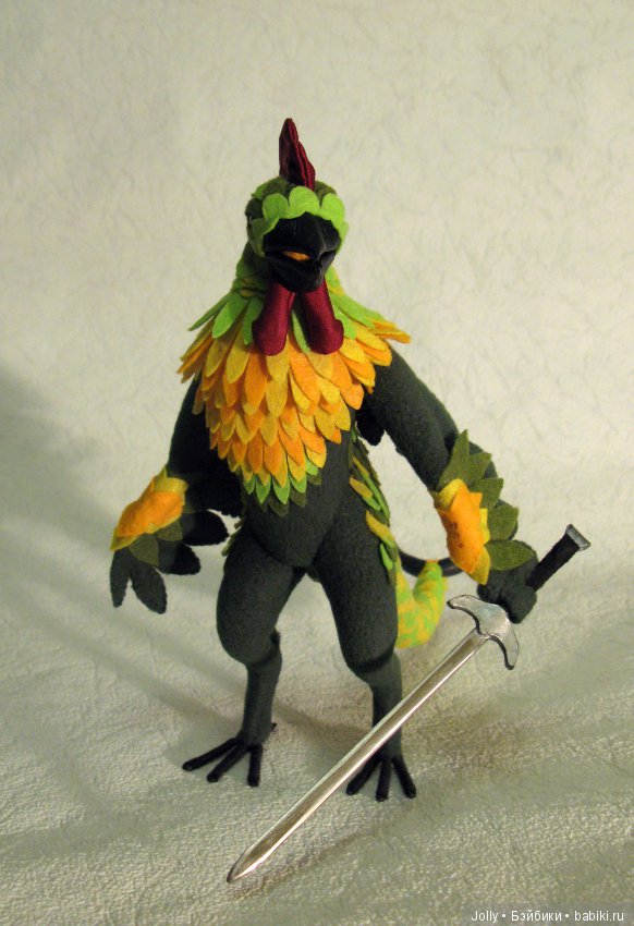 Василиск — Авторские текстильные куклы: Вальдорфские (фото 9)