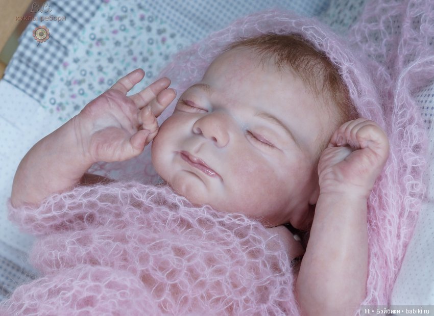 Моя Марусенька, куколка реборн из молда Knox (фото 3)