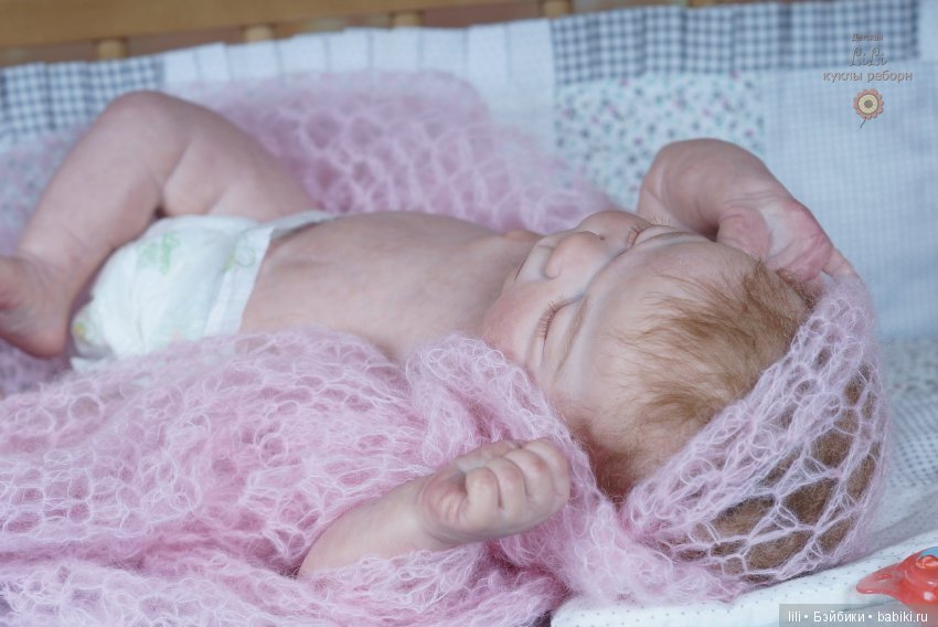 Моя Марусенька, куколка реборн из молда Knox (фото 4)