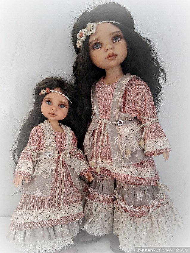 Новый год... Новые девочки... мои первые январские снежинки (фото 3)