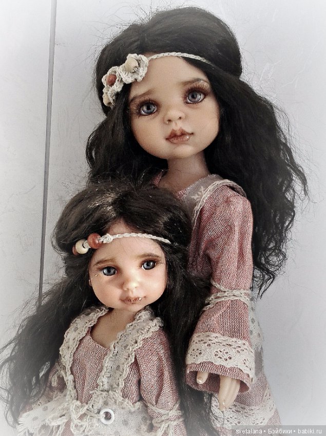 Новый год... Новые девочки... мои первые январские снежинки (фото 2)