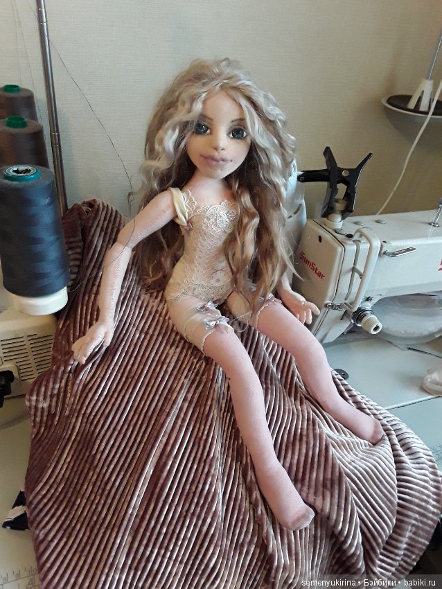 Авторская текстильная кукла