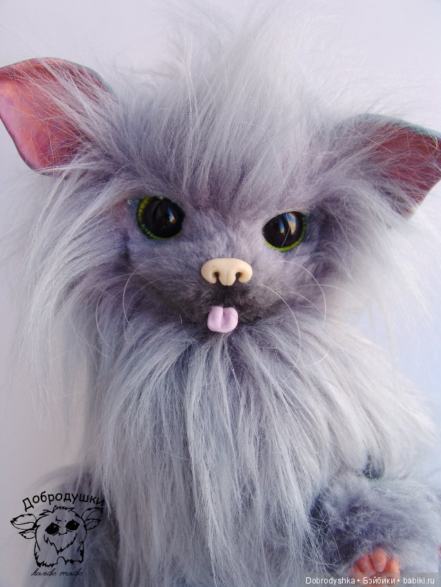 Просто серый домашний кот