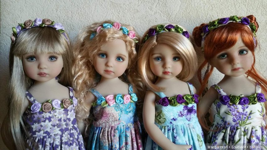Мои любимые девочки Little Darling Dianna Effner роспись Magalie Dawson