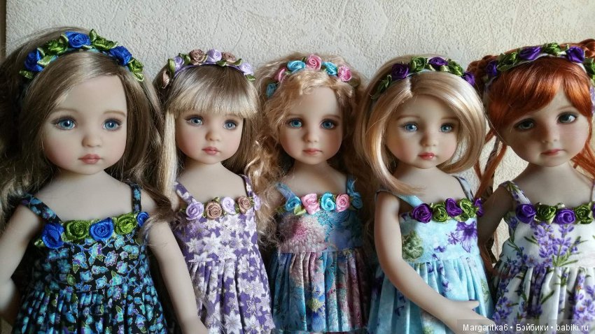 Мои любимые девочки Little Darling Dianna Effner роспись Magalie Dawson