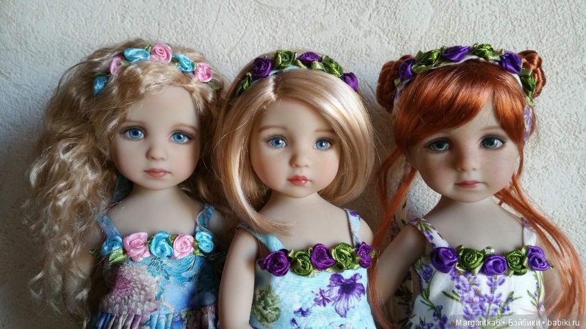 Мои любимые девочки Little Darling Dianna Effner роспись Magalie Dawson