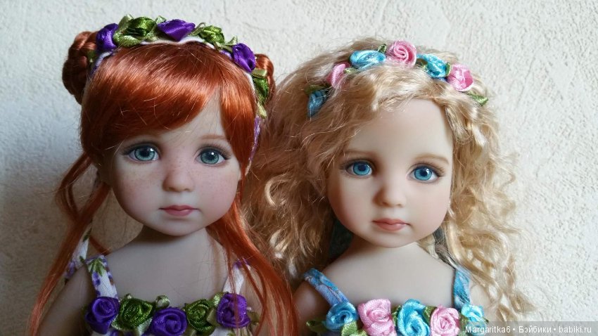 Мои любимые девочки Little Darling Dianna Effner роспись Magalie Dawson
