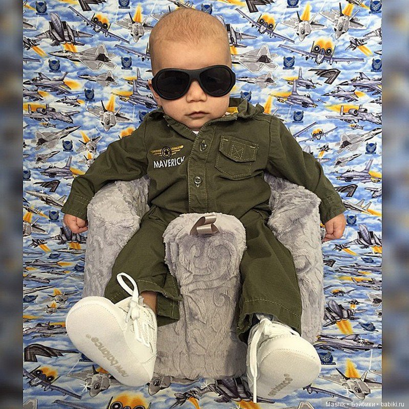 Каждый день до Хэллоуина - новый наряд для маленького карапуза (фото 6)