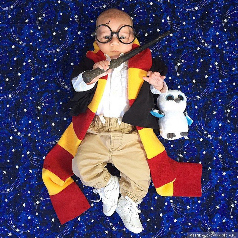 Каждый день до Хэллоуина - новый наряд для маленького карапуза (фото 4)