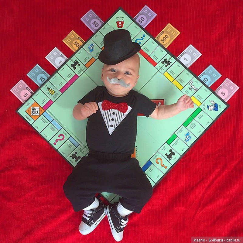 Каждый день до Хэллоуина - новый наряд для маленького карапуза