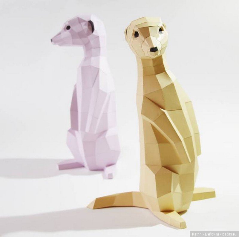 Забавные бумажные фигурки зверей от немецкого художника (фото 3)