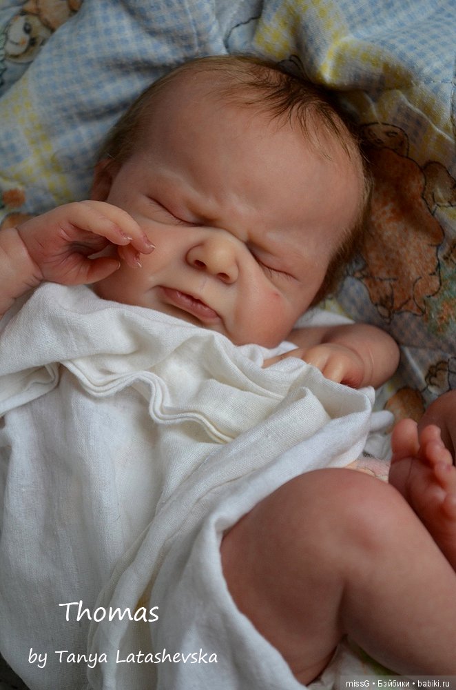 Thomas, кукла реборн Татьяны Латашевской