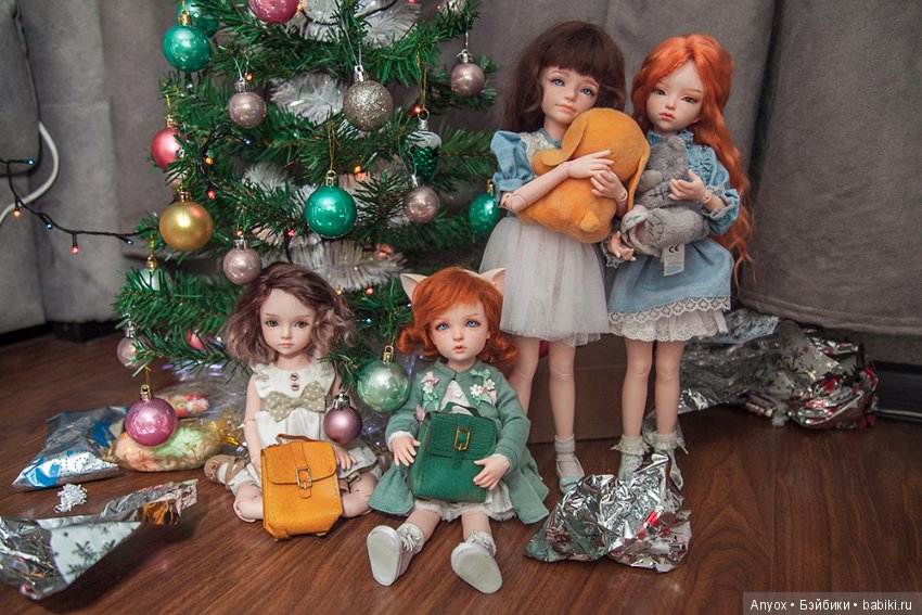 Новогодняя Фотоистория — Куклы Iplehouse (Иплхаус): BJD (БЖД)