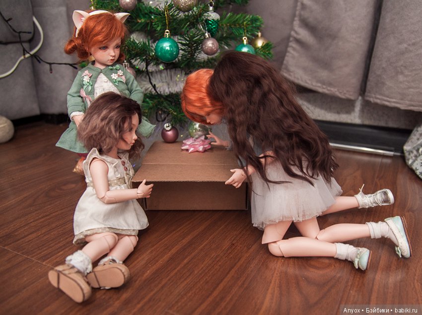 Новогодняя Фотоистория — Куклы Iplehouse (Иплхаус): BJD (БЖД)