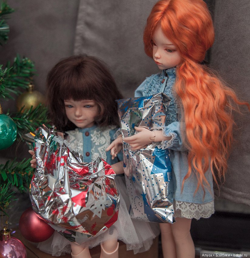 Новогодняя Фотоистория — Куклы Iplehouse (Иплхаус): BJD (БЖД)
