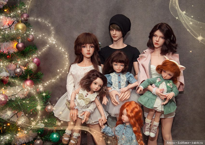 Новогодняя Фотоистория — Куклы Iplehouse (Иплхаус): BJD (БЖД) (фото 2)