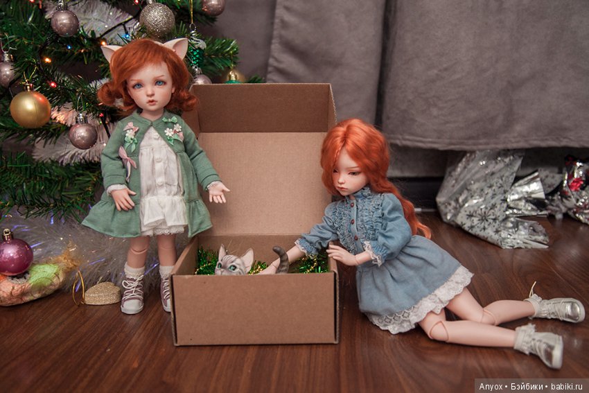 Новогодняя Фотоистория — Куклы Iplehouse (Иплхаус): BJD (БЖД)