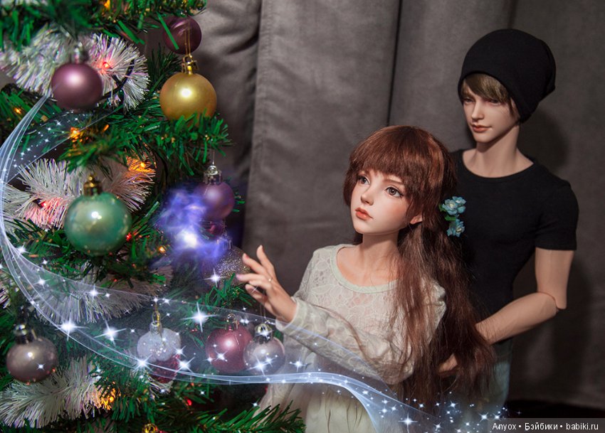 Новогодняя Фотоистория — Куклы Iplehouse (Иплхаус): BJD (БЖД) (фото 6)