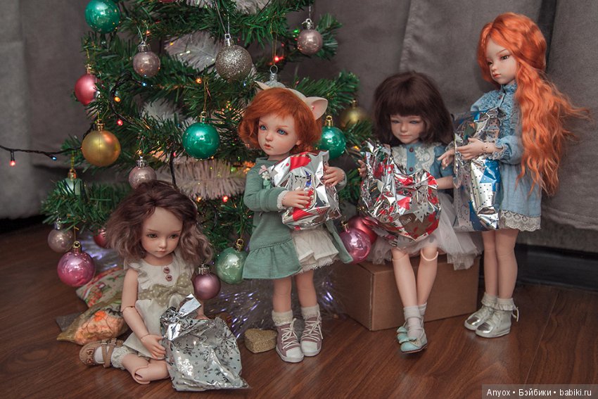 Новогодняя Фотоистория — Куклы Iplehouse (Иплхаус): BJD (БЖД)