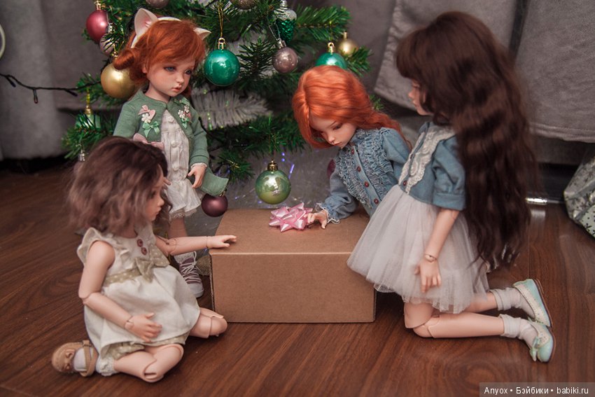 Новогодняя Фотоистория — Куклы Iplehouse (Иплхаус): BJD (БЖД)