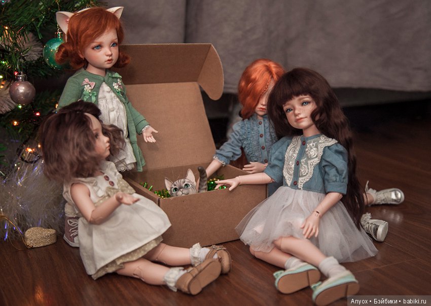 Новогодняя Фотоистория — Куклы Iplehouse (Иплхаус): BJD (БЖД)